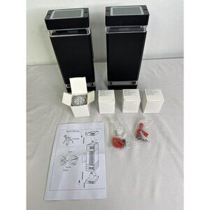 Set of Two Rosykite Dusk To Dawn Outdoor Wall Lights Model ROSY11-2700K
